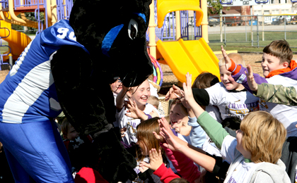 mascot community service